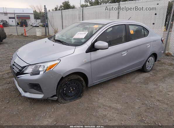 ML32FUFJ2RHF19053 2024 MITSUBISHI MIRAGE G4 Silver Front left