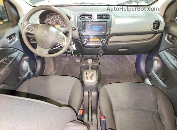 ML32FUFJ3RHF09289 2024 MITSUBISHI MIRAGE Black Առջևի վահանակի տեսք
