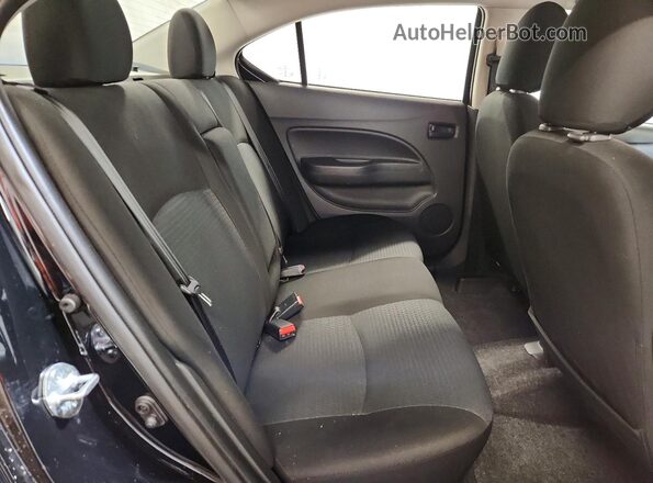 ML32FUFJ3RHF09289 2024 MITSUBISHI MIRAGE Black Հետևի նստատեղերի տեսք