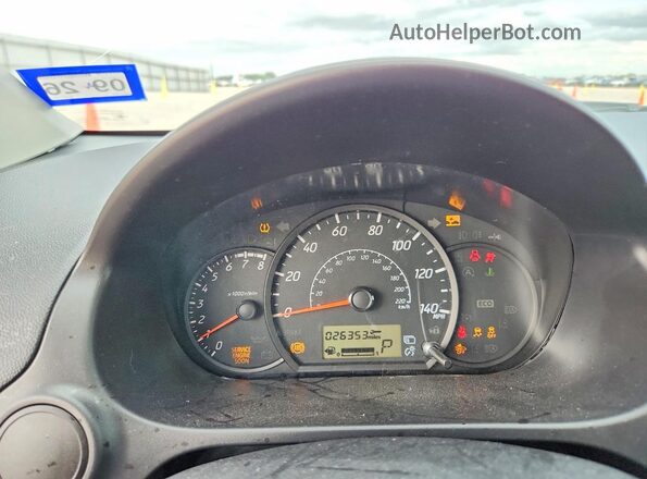 ML32FUFJ3RHF16971 2024 MITSUBISHI MIRAGE Blue Instrument cluster view