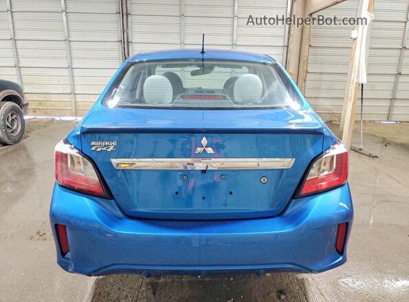 ML32FUFJ4MHF00710 2021 MITSUBISHI MIRAGE Blue Widok z tyłu