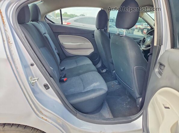 ML32FUFJ4MHF03025 2021 MITSUBISHI MIRAGE Gray უკანა სავარძლების ხედი
