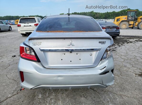 ML32FUFJ4MHF03025 2021 MITSUBISHI MIRAGE Gray უკანა ხედი