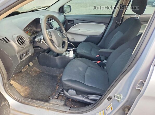 ML32FUFJ4MHF03025 2021 MITSUBISHI MIRAGE Gray წინა სალონის ხედი