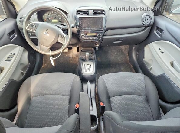 ML32FUFJ4MHF03025 2021 MITSUBISHI MIRAGE Gray წინა პანელის ხედი