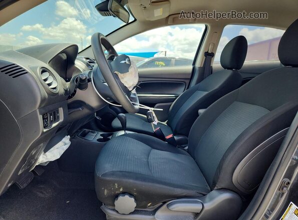 ML32FUFJ5RHF04613 2024 MITSUBISHI MIRAGE Gray Вид салону спереду