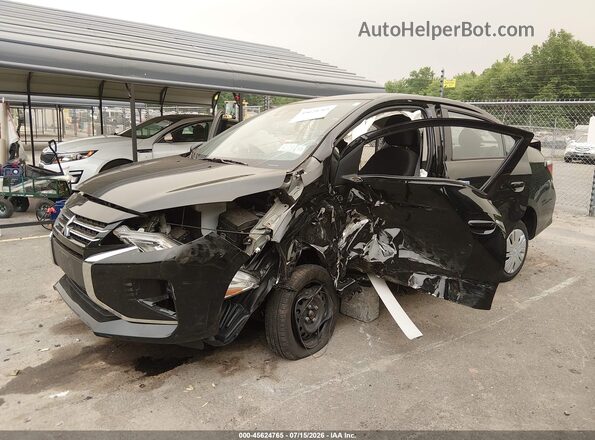 ML32FUFJ5RHF11299 2024 MITSUBISHI MIRAGE G4 Черный Передняя левая четверть