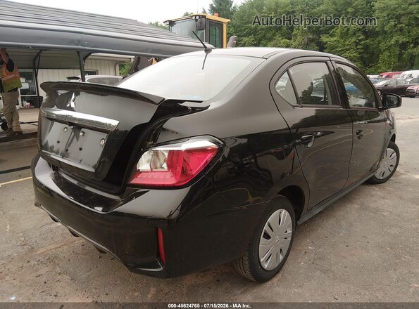 ML32FUFJ5RHF11299 2024 MITSUBISHI MIRAGE G4 Черный Задняя правая четверть