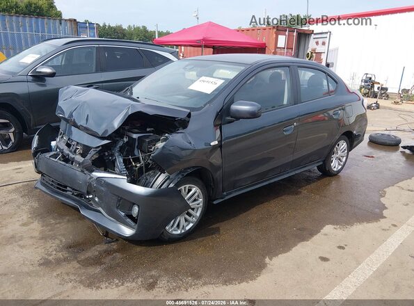 ML32FUFJ5RHF14820 2024 MITSUBISHI MIRAGE G4 Gray წინა მარცხენა ხედი სამი მეოთხედიდან