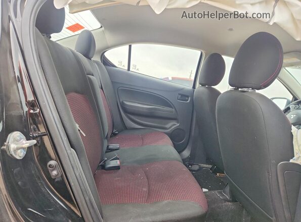 ML32FUFJ5RHF19919 2024 MITSUBISHI MIRAGE Black Widok tylnych siedzeń