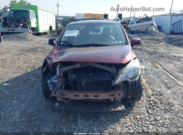 ML32FUFJ6MHF00787 2021 MITSUBISHI MIRAGE G4 Maroon წინა ხედი