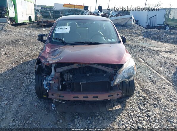 ML32FUFJ6MHF00787 2021 MITSUBISHI MIRAGE G4 Maroon ხელსაწყოთა პანელის ხედი