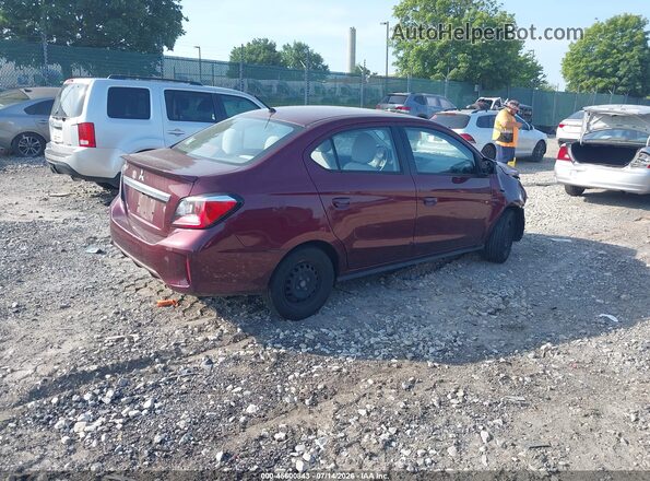 ML32FUFJ6MHF00787 2021 MITSUBISHI MIRAGE G4 Maroon უკანა მარჯვენა