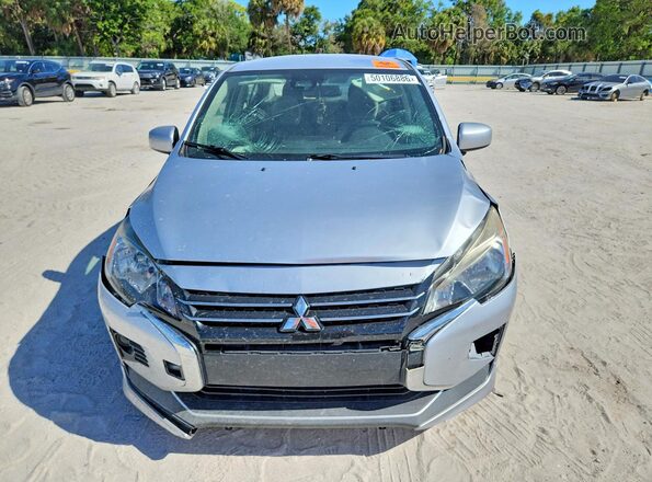 ML32FUFJ6MHF03723 2021 MITSUBISHI MIRAGE Silver წინა ხედი