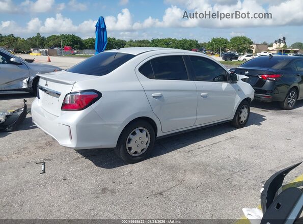 ML32FUFJ6MHF06394 2021 MITSUBISHI MIRAGE G4 White Tył prawy