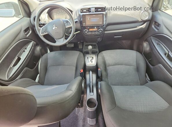 ML32FUFJ6NHF02735 2022 MITSUBISHI MIRAGE Silver Vista del salpicadero