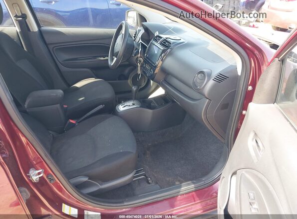 ML32FUFJ6NHF03643 2022 MITSUBISHI MIRAGE G4 Maroon Vista interior delantera