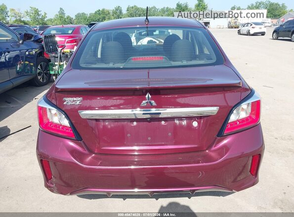 ML32FUFJ6NHF03643 2022 MITSUBISHI MIRAGE G4 Maroon 