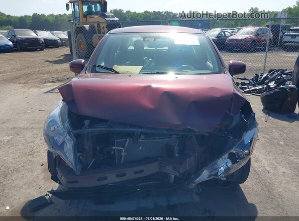 ML32FUFJ6NHF03643 2022 MITSUBISHI MIRAGE G4 Maroon Vista interior trasera