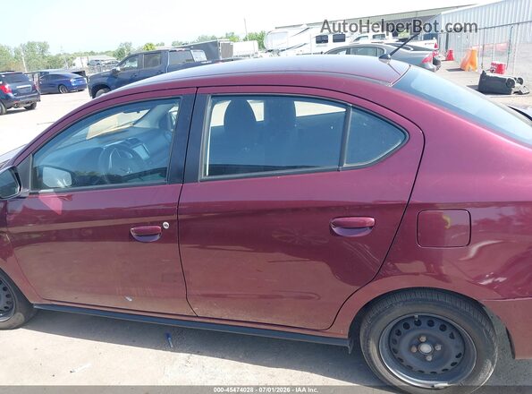 ML32FUFJ6NHF03643 2022 MITSUBISHI MIRAGE G4 Maroon 