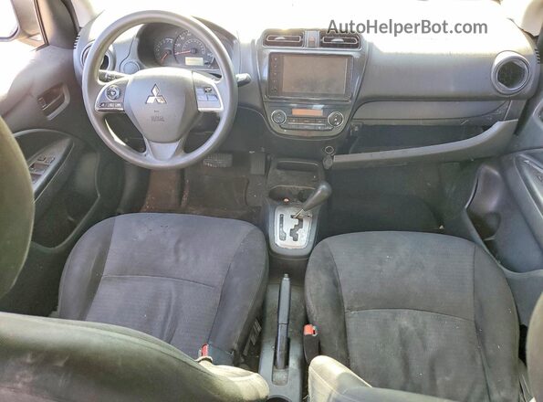 ML32FUFJ6NHF07143 2022 MITSUBISHI MIRAGE Black წინა პანელის ხედი