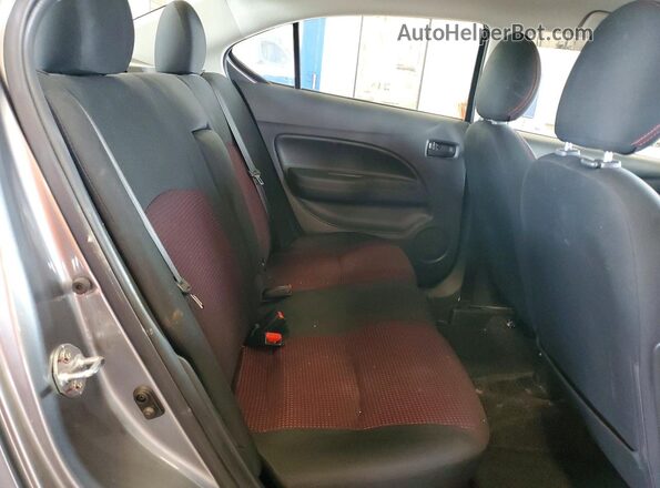 ML32FUFJ6PHF00390 2023 MITSUBISHI MIRAGE Gray უკანა სავარძლების ხედი