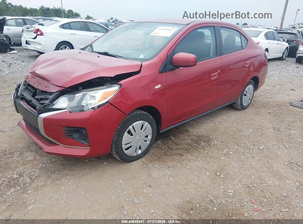 ML32FUFJ7MHF02242 2021 MITSUBISHI MIRAGE G4 Красный Передняя левая четверть