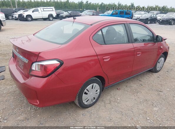 ML32FUFJ7MHF02242 2021 MITSUBISHI MIRAGE G4 Красный Задняя правая четверть