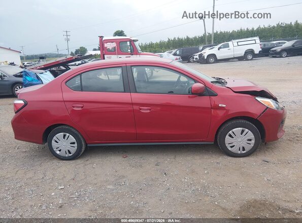 ML32FUFJ7MHF02242 2021 MITSUBISHI MIRAGE G4 Красный Вид задней части салона