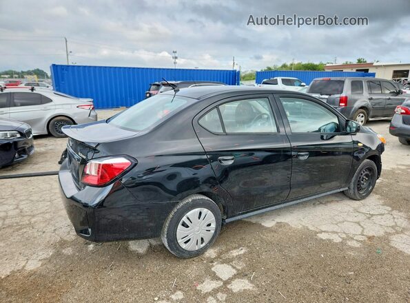 ML32FUFJ7MHF03519 2021 MITSUBISHI MIRAGE Черный Задняя правая четверть