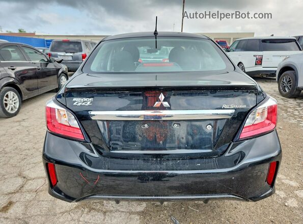 ML32FUFJ7MHF03519 2021 MITSUBISHI MIRAGE Черный Вид сзади