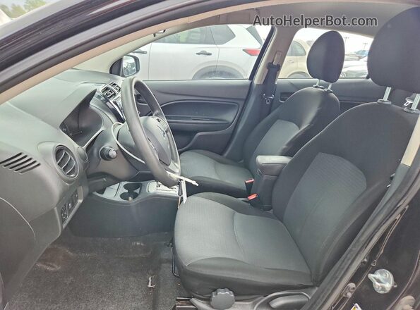 ML32FUFJ7MHF03519 2021 MITSUBISHI MIRAGE Черный Вид салона спереди