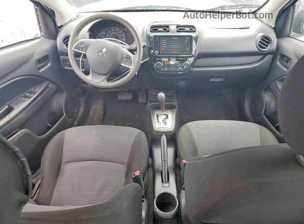 ML32FUFJ8MHF04758 2021 MITSUBISHI MIRAGE Black Widok deski rozdzielczej
