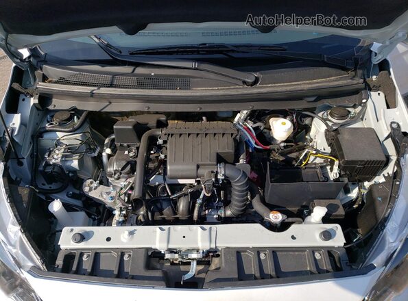 ML32FUFJ8RHF06341 2024 MITSUBISHI MIRAGE White Widok wnętrza z tyłu