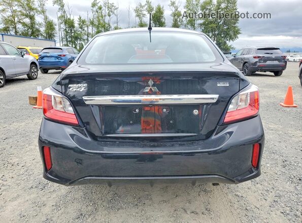 ML32FUFJ8RHF06436 2024 MITSUBISHI MIRAGE Black Հետևի տեսք