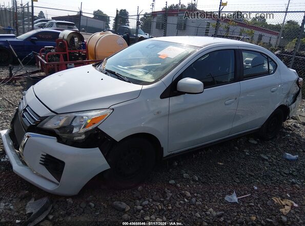 ML32FUFJ8RHF07375 2024 MITSUBISHI MIRAGE G4 White წინა მარცხენა ხედი სამი მეოთხედიდან