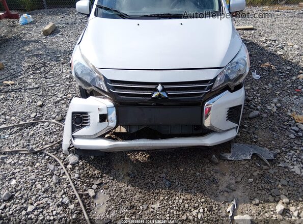 ML32FUFJ8RHF07375 2024 MITSUBISHI MIRAGE G4 White წინა ხედი