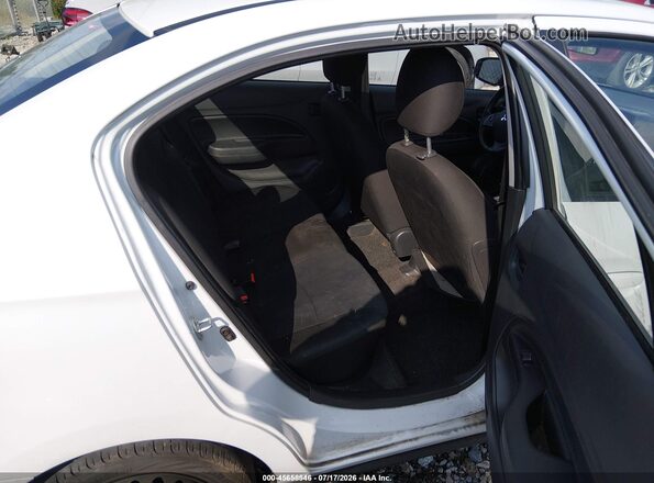 ML32FUFJ8RHF07375 2024 MITSUBISHI MIRAGE G4 White VIN კოდის სტიკერის ხედი
