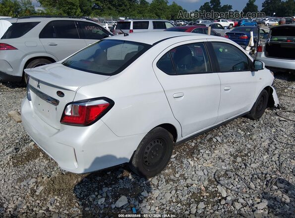 ML32FUFJ8RHF07375 2024 MITSUBISHI MIRAGE G4 White უკანა მარჯვენა