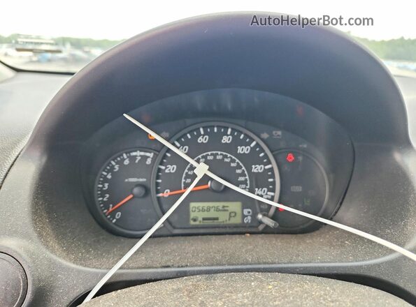 ML32FUFJ8RHF08803 2024 MITSUBISHI MIRAGE Charcoal Instrument cluster view