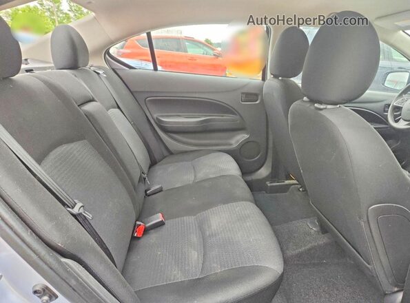 ML32FUFJ9PHF05616 2023 MITSUBISHI MIRAGE Silver Rear seats view