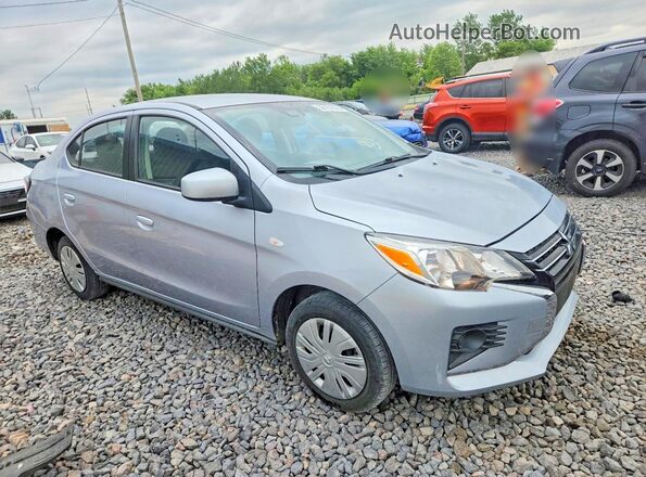 ML32FUFJ9PHF05616 2023 MITSUBISHI MIRAGE Silver Front right