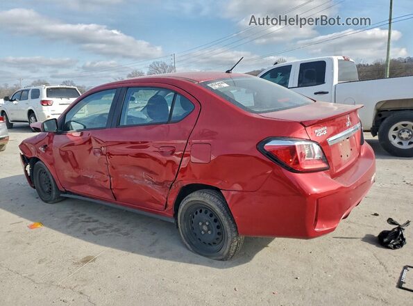 ML32FUFJ9RHF02413 2024 MITSUBISHI MIRAGE Red Rear left