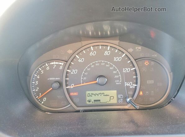 ML32FUFJ9RHF15064 2024 MITSUBISHI MIRAGE Gray Սարքավորումների վահանակի տեսք