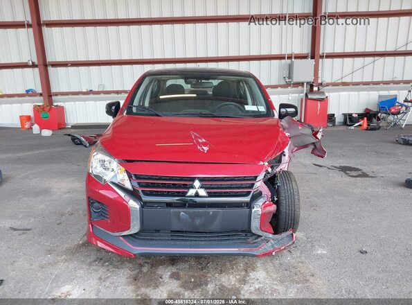 ML32FUFJXRHF02159 2024 MITSUBISHI MIRAGE G4 Red Instrument cluster view