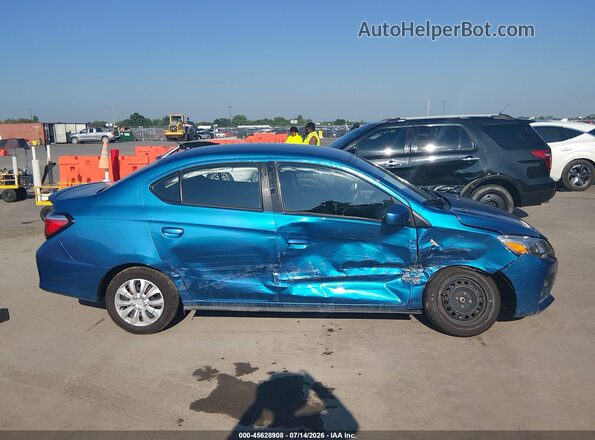 ML32FUFJXRHF04333 2024 MITSUBISHI MIRAGE G4 Blue Widok wnętrza z tyłu