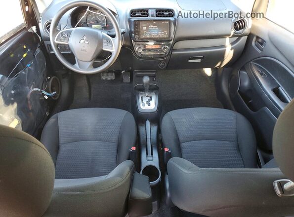 ML32FUFJXRHF04669 2024 MITSUBISHI MIRAGE Gray Առջևի վահանակի տեսք