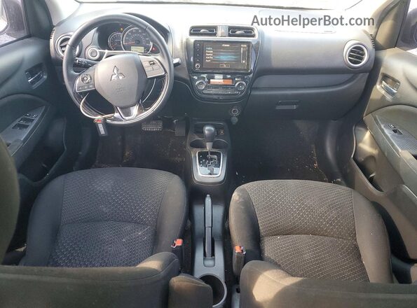 ML32FVFJ0MHF02721 2021 MITSUBISHI MIRAGE White წინა პანელის ხედი
