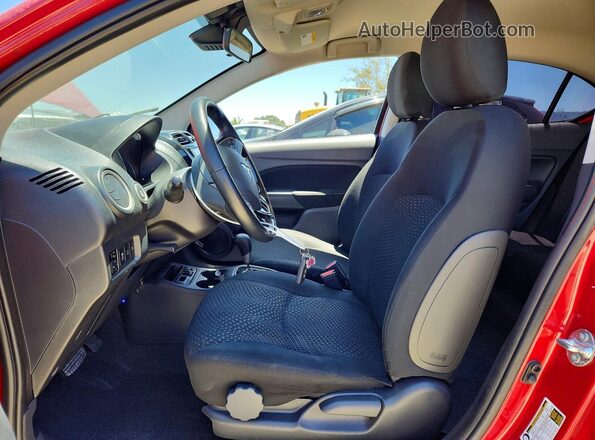 ML32FVFJ2RHF17955 2024 MITSUBISHI MIRAGE Red Front interior view