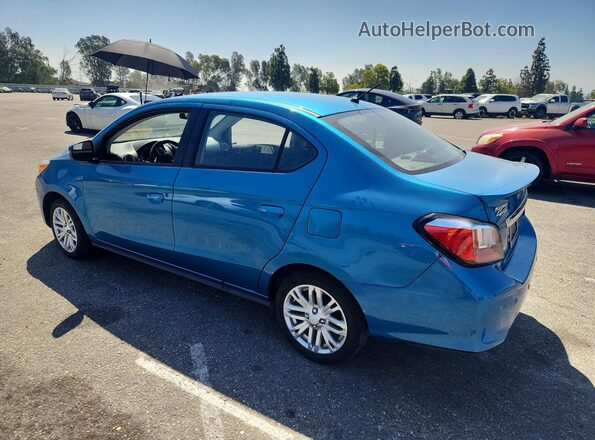 ML32FVFJ7RHF09978 2024 MITSUBISHI MIRAGE Blue Задня ліва чверть
